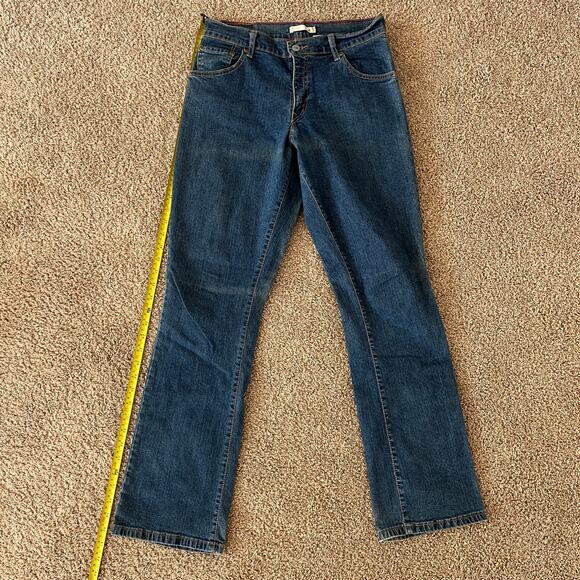 Levi’s 550 Relaxed Fit Bootcut Jeans Men’s 36x32 Dark Wash Denim Made in Egypt - Picture 1 of 8